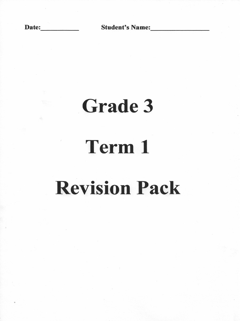 Group Revision Pack | PDF