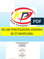 Kelab Pencegahan Jenayah SK ST - Mary, Sibu