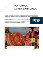 Bagaimana Patola Mempengaruhi Batik Jawa