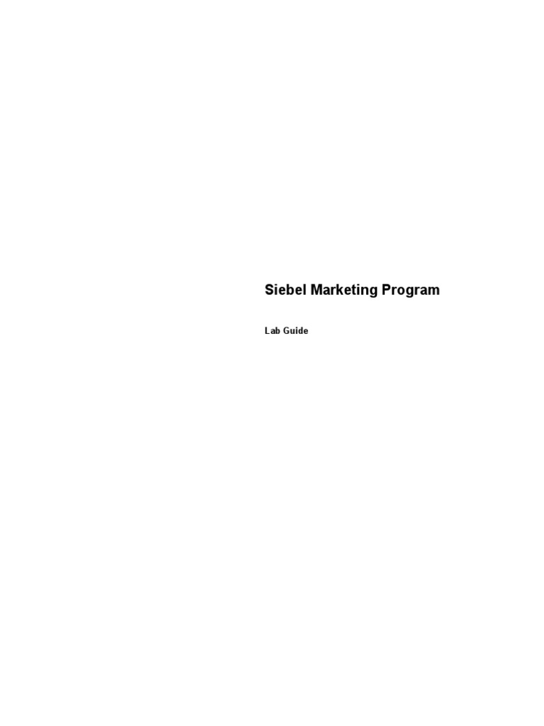 Siebel UI Navigation & Query Guide | PDF | Web Browser | Hyperlink
