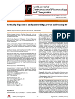 Critically Ill Patients and Gut Motility