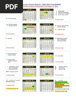 2023 2024 Boe Approved Calendar