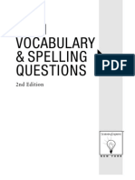 1001 Vocabulary &amp Spelling Questions