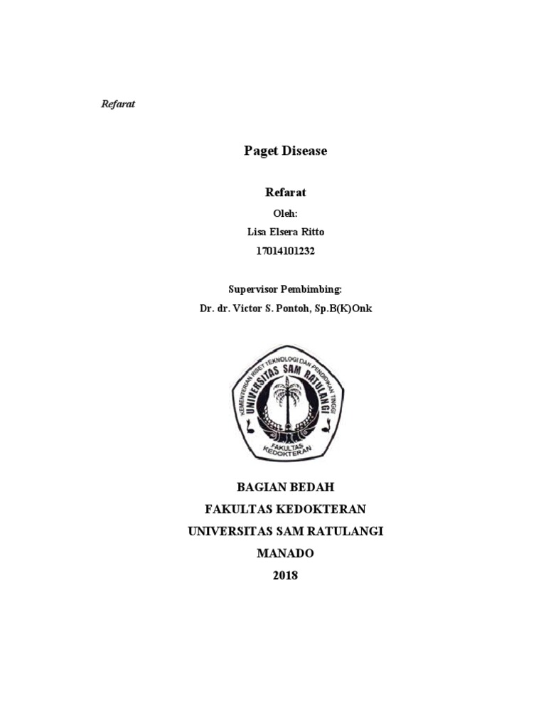 Refarat Paget Disease (New) PDF
