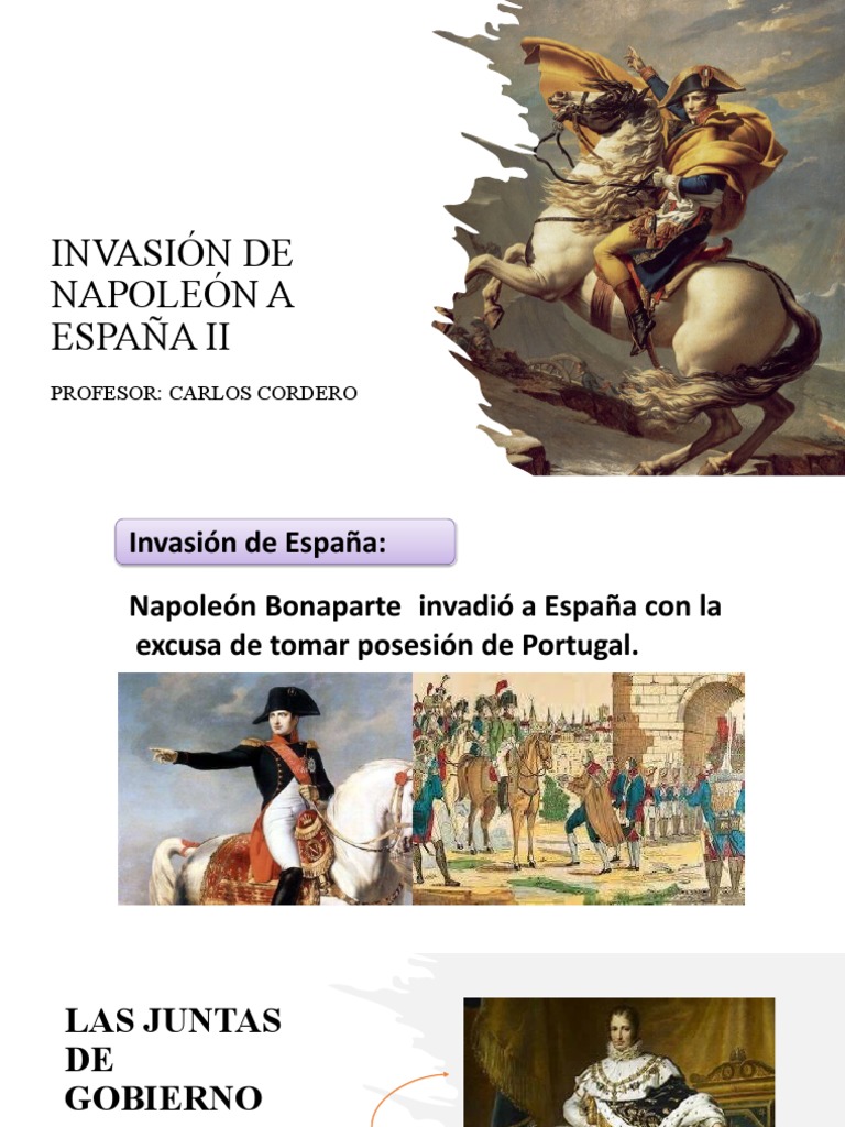 Consecuencias de la invasión napoleónica | PDF