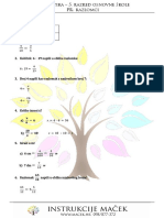 5 Razred Matematika Rijeseni Testovi Razlomci Instrukcije Macek