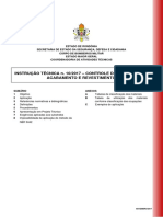 IT N. 10 - CONTROLE DE MATERIAIS DE ACABAMENTO E REVESTIMENTO