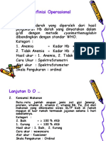 F. Definisi Operasional: Cyanmethemoglobin