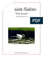 Saint Saens-The Swan-SheetMusic