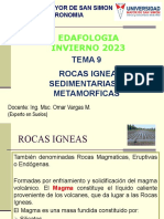 Rocas Igneas y Sedimentarias