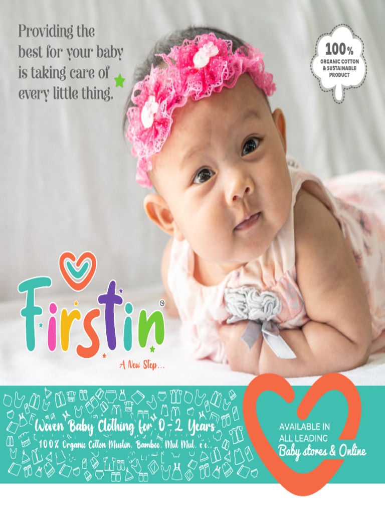 FIRSTIN Baby Clothing Brochure | PDF