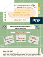 Tugas Ruang Kolaborasi 2.1 - Analisis Skenario Pembelajaran Berdiferensiasi