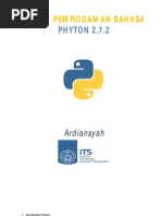 Dasar Pemrogaman Python 2.7.2