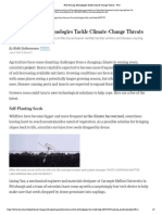 Five Farming Technologies Tackle Climate-Change Threats - WSJ