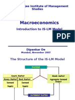 MacroEconomics - Lecture 5 Introduction To ISLM