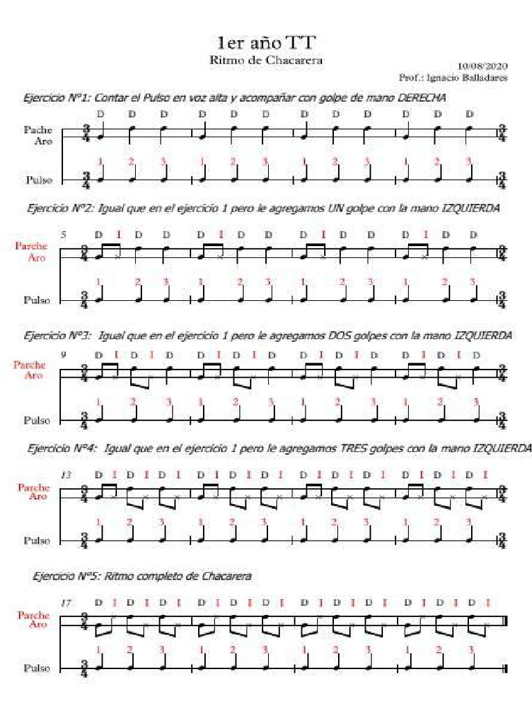 Ritmo de Chacarera | PDF