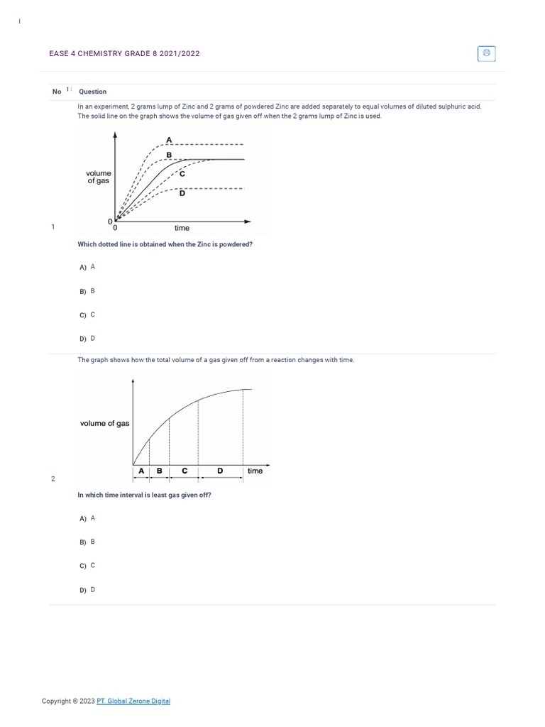 Ease 4 Chemistry Grade 8 2122 PDF
