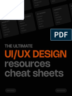 Ultimate UI Design Resources Cheat Sheet