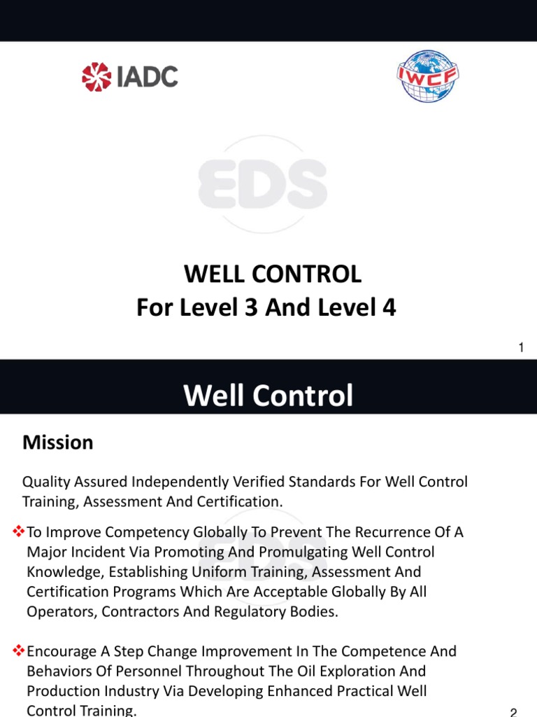 Well Control Hand Out | PDF