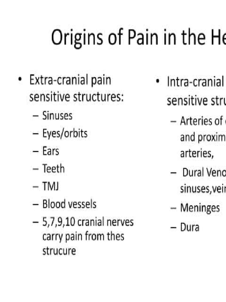 Headache | PDF