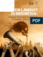 Citizen Lawsuit Di Indonesia Tinjauan Terhadap Substansi Prosedur Serta Eksekusi Fix Isbn