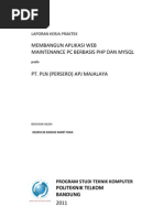 Download LAPORAN KERJA PRAKTEK by NameIsDika SN66253435 doc pdf