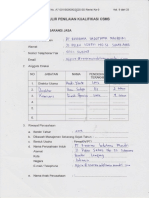 Formulir Penilaian Kualifikasi CSMS