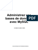 Cours Adminisration de Bases de Données Avec MySQL - 051151