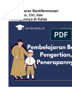 Pembelajaran Berdiferensiasi