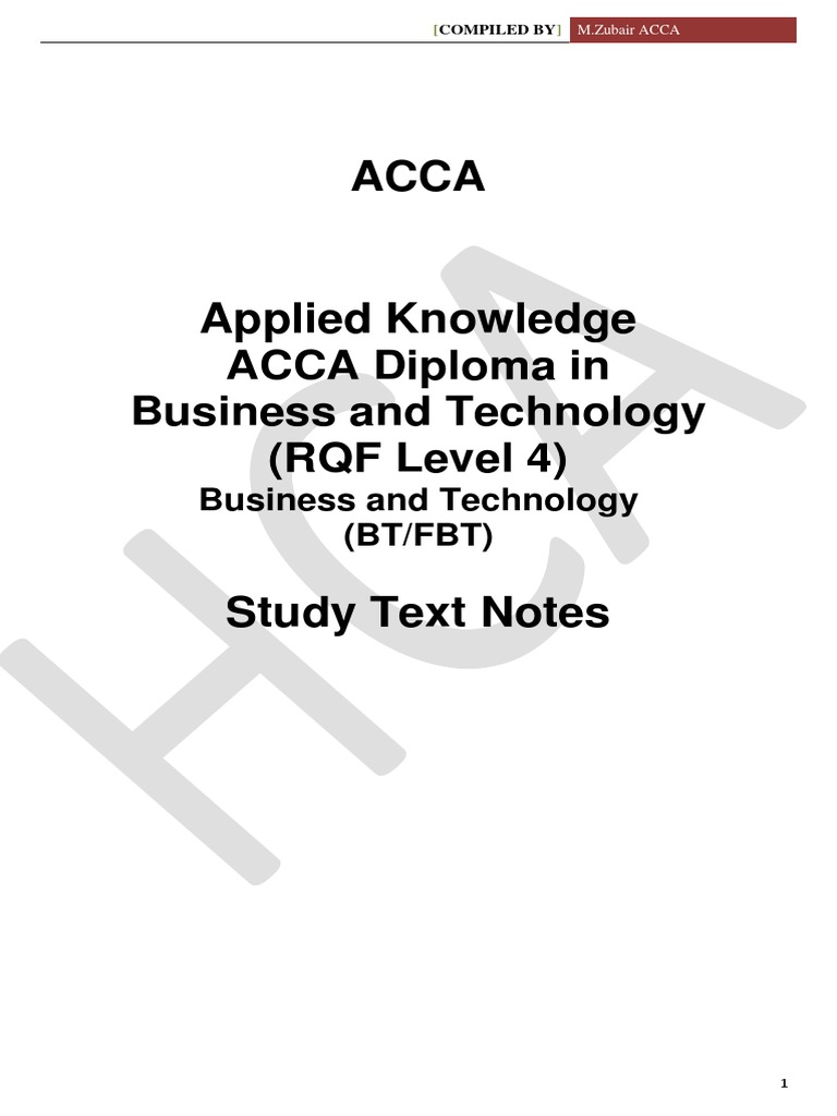 BT Notes | PDF