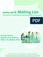 Doctor Email List