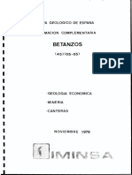 Geologia Economica-Mineria y Canteras - Betanzos