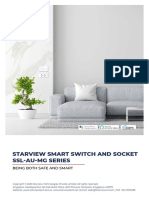 Starview Smart Switch and Socket SSL-AU-MG Series