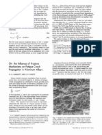 Fatigue Crack Propagation in Aluminium Alloys