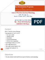 Unit 4 - Cellular Network FOW - BOS - 28 - Jan21