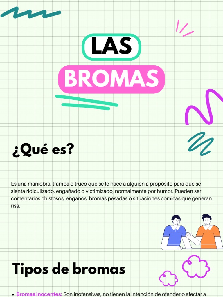 Las Bromas | PDF | Relaciones personales, crianza y desarrollo personal
