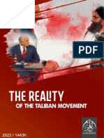 The Reality of The Taliban Movement