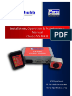 Installation, Operation and Maintenace Manual Chubb MK II (Revisi 041010)