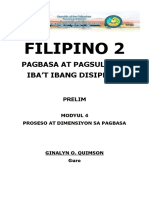 FILIPINO 2 Modyul 4