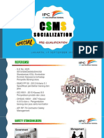 CSMS Socialization