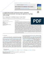 A Coupled Thermo-Hydro-Mechanical Model For Simulating Leakoff-Dominated Hydraulic Fracturing With Application To Geologic Carbon Storage