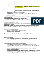 Patologia Mariotti - del sole - biochimica-microbiologia
