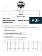 Trials Examination 2021mathematics Paper 1