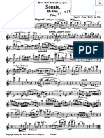 Karg Elert Flute Sonata Op. 121 Flute