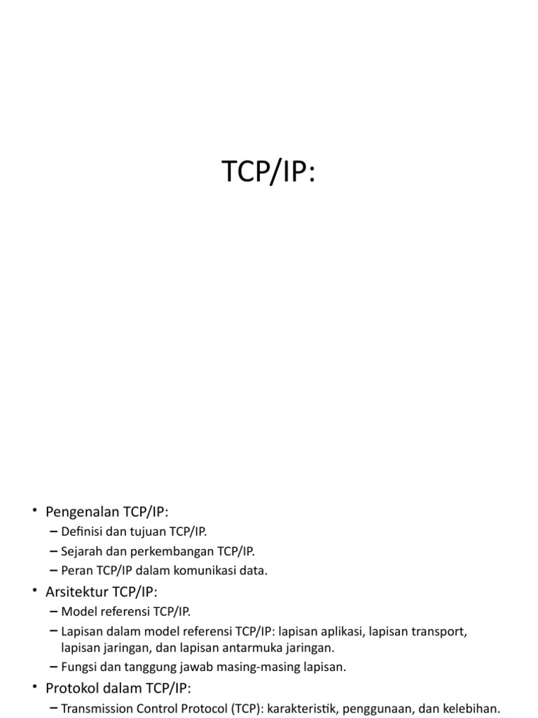 TCP Ip | PDF