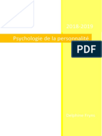 Psychologie de La Personnalité