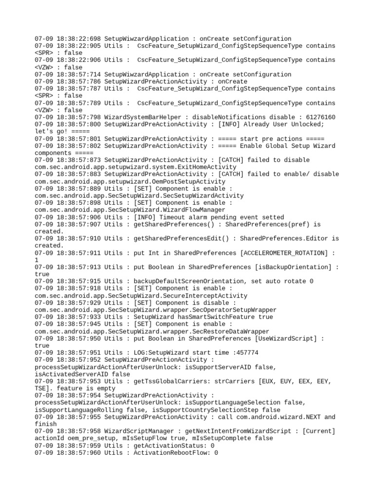 Setupwizard | PDF