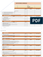 Canteen Inspection Checklist