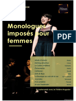 Monologues Femmes - Cours Florent