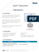 LSS - DS500214 LS-MP-UC5E-RJ45-EZ-L (E) - v1.0